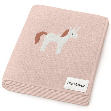 Knit Unicorn Blanket - MOOGCO Baby