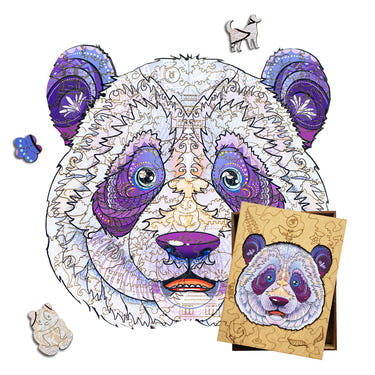 Wooden Jigsaw Puzzle Panda (B2B)