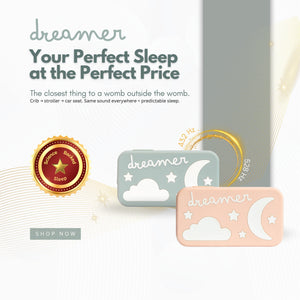 Dreamer™ Science-Backed Baby Sound Machine | 432Hz & 528Hz Sleep Aid BLACK FRIDAY SALE!
