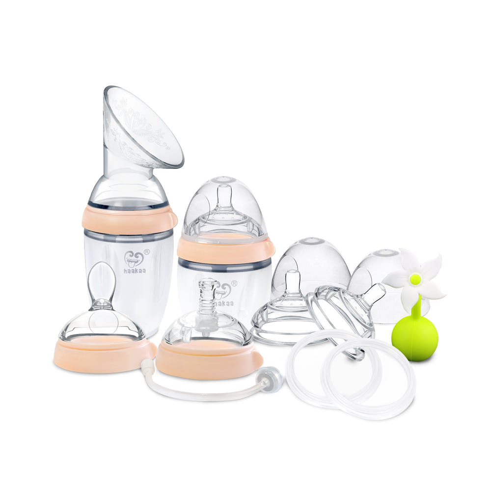 Haakaa Gen 3 Premium Pack manual breast pump for easy and efficient milk expression.