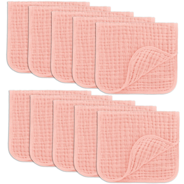 Muslin Burp Cloths in Lace