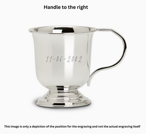 Krysaliis Sterling Silver Baby Cup- Pedestal