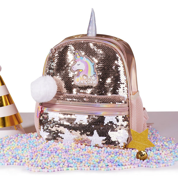Unicorn Sequin Backpack - MOOGCO Baby