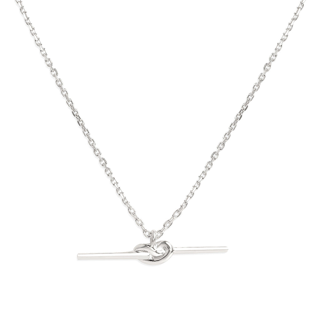 Mysha Knot Bar Pendant