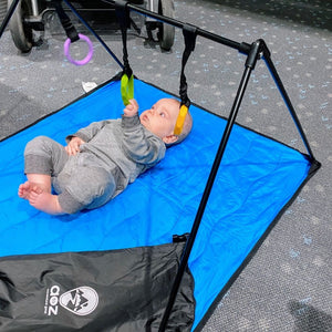 A to Z Adventure Gear Lay and Play Adventure Mat fits in carry-ons