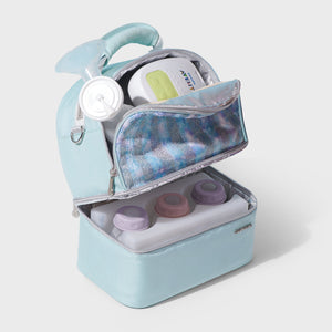 Insulated Lunch Box Double Deck Cooler Bag