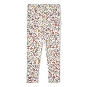 Organic Legging Set of 2 - Woodland Sprig + Taupe