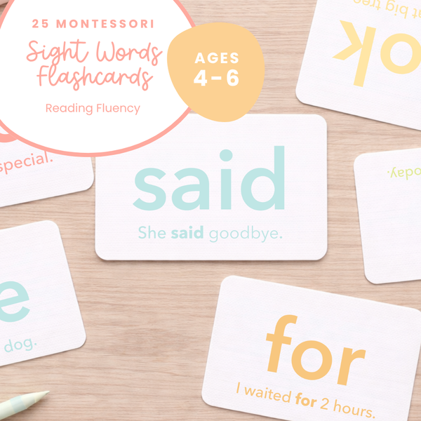 GoodnightFox Reading Flashcards Bundle ages 3, 6 92 cards