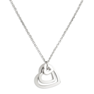 Mysha Love in Bloom Triple Heart Ring Pendant
