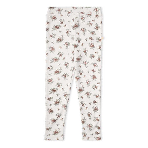 Organic Legging Set of 2 - Winter Berry + Olive