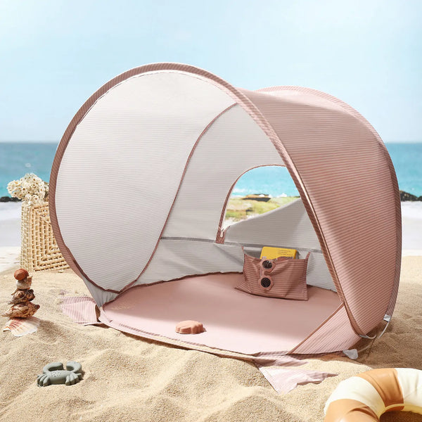 Tiny Land® One-Stop Beach Toy & Tent Set – Blush Pink