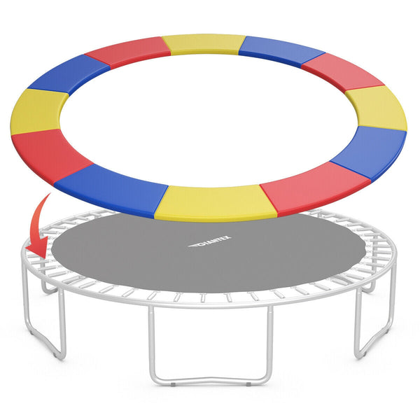 15 Feet Trampoline Replacement Safety Pad Waterproof Cover - Angle 2 View for Toys & Hobbies.