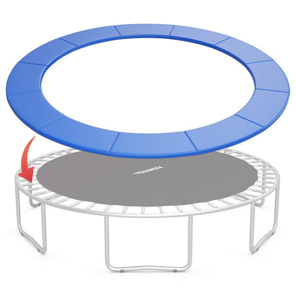 15 Feet Trampoline Replacement Safety Pad Waterproof Cover - Angle 3 view for enhanced safety and durability.
