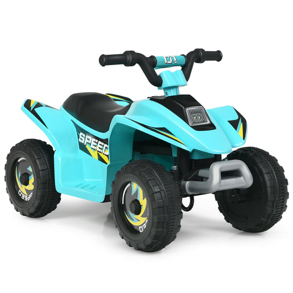 6V Kids Electric ATV 4 Wheels Ride-On Toy - Rechargeable