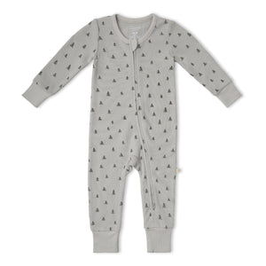 Organic 2-Way Zip Romper - Tiny Pines