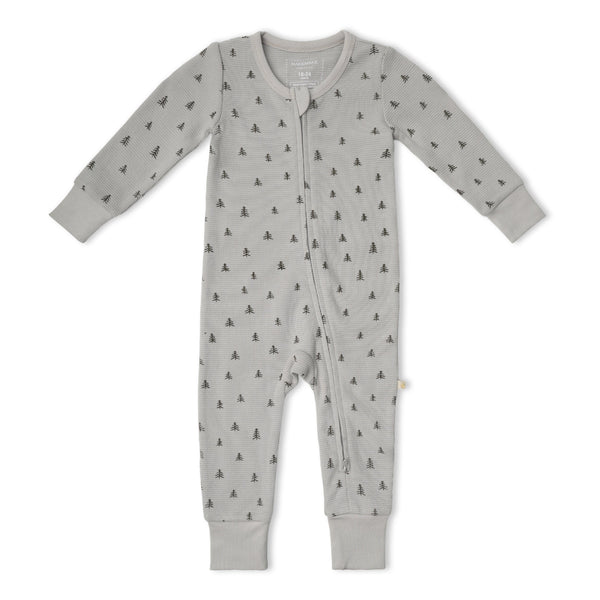 Organic 2-Way Zip Romper - Tiny Pines