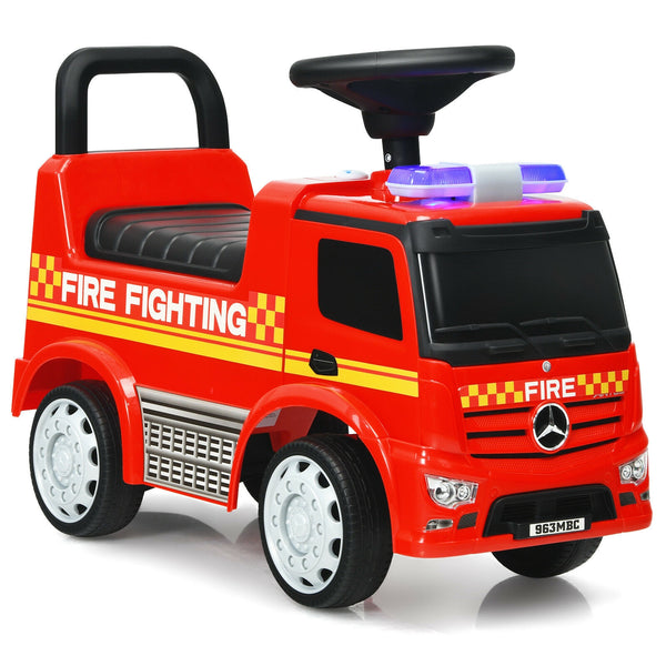 Licensed Mercedes Benz Kids Fire Engine Racer - Educational