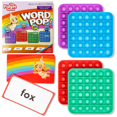 "Word Pop! colorful baby toy for fun learning and entertainment, perfect for early language development."