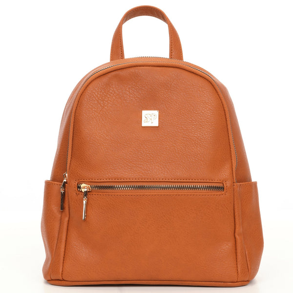 The Sleepy Panda Mini - Vegan Leather Mini Backpack