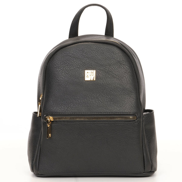 The Sleepy Panda Mini - Vegan Leather Mini Backpack