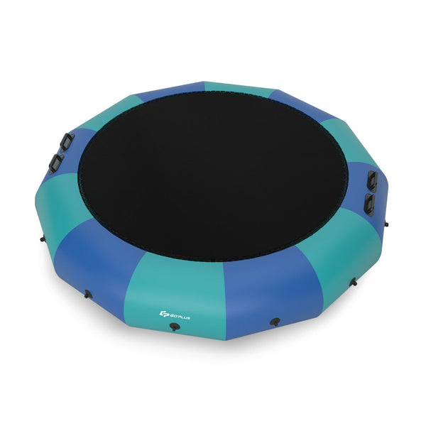 15 Feet Inflatable Splash Padded Water Bouncer Trampoline for kids, perfect for summer fun and outdoor play.