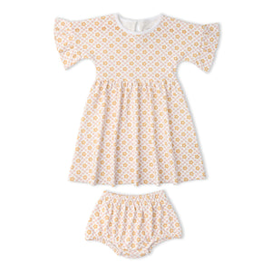 Organic Dolman Sleeve Dress - Pop Floral