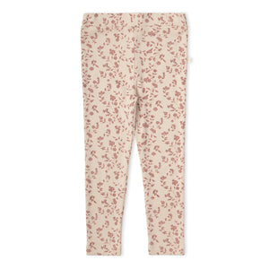 Organic Legging Set of 2 - Petal Whispers + Dusty Rose