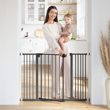 Baby Safety Gate in Black