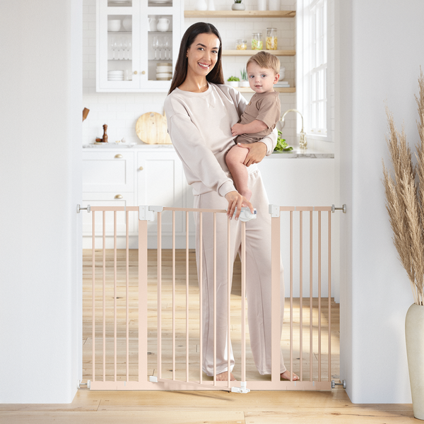 Baby Safety Gate in Blush