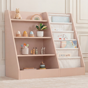 Kids Bookshelf - Blush