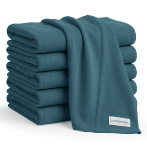 Cotton Burp Cloths in Neptune