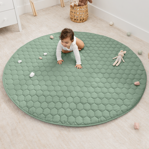 Play Mat with Non-Slip Bottom in Fern