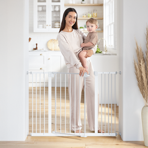 Baby Safety Gate in White