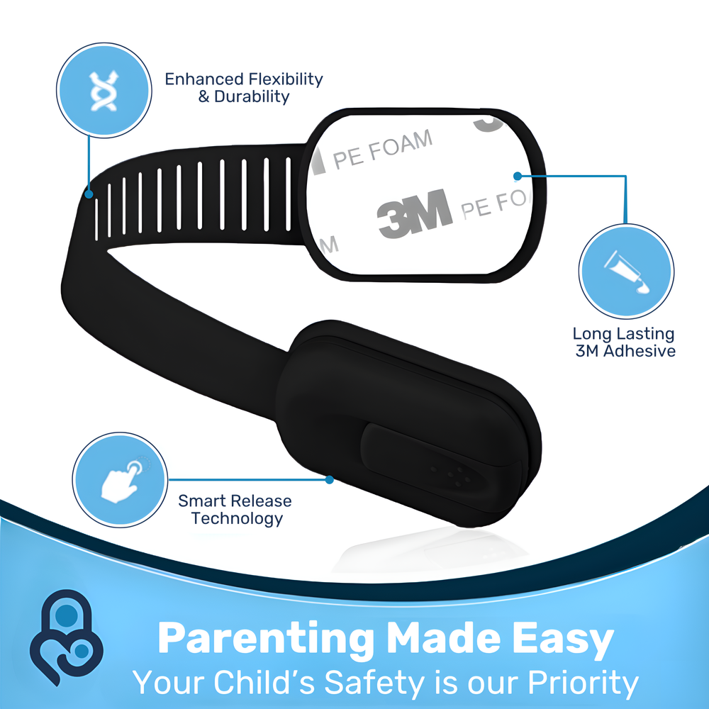 Baby Proof Me | Adjustable Safety Black Strap Lock