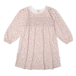 Organic Smocked Sundress - Wild Petal