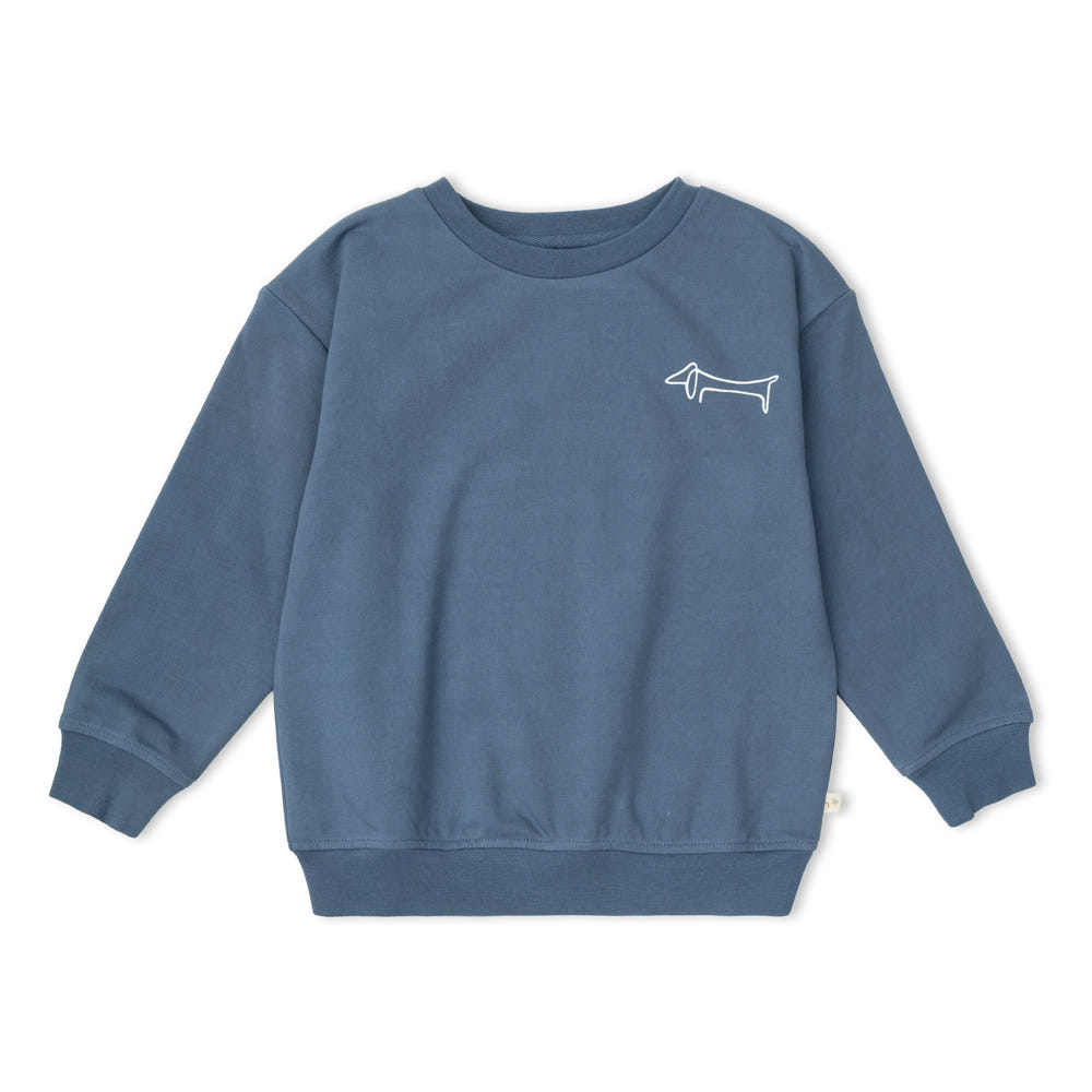 Organic Fleece Sweatshirt - Dachshund