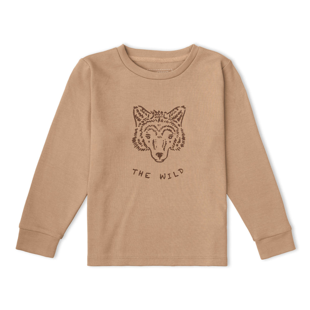 Organic Long Sleeve Tee - Fox