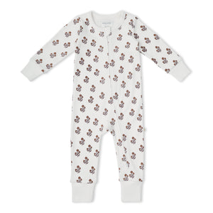 Organic 2-Way Zip Romper - Loom
