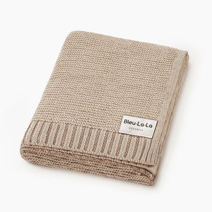 Organic Classic Luxury Knit Baby Swaddle Blanket