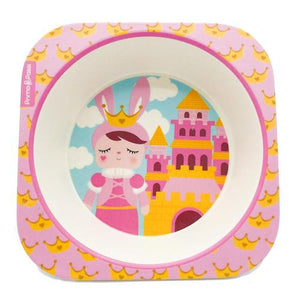 Primo Passi - Bamboo Fiber, Kids Square Bowl, Metoo