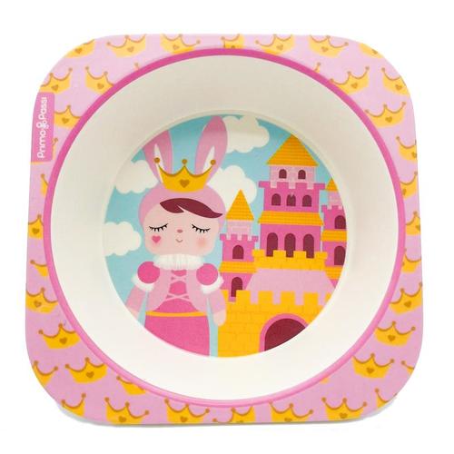 Primo Passi - Bamboo Fiber, Kids Square Bowl, Metoo