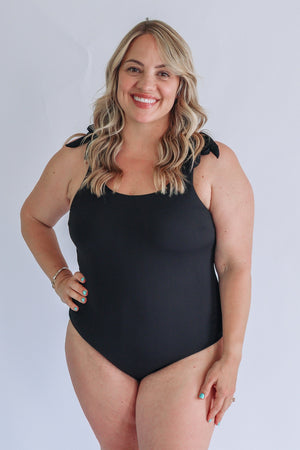 One Piece Tie Shoulder Breastfeeding Swimsuit 2026