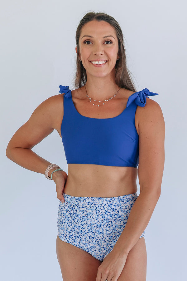 Tie Shoulder Breastfeeding Swimsuit Top 2026