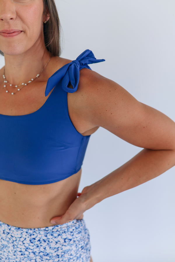 Tie Shoulder Breastfeeding Swimsuit Top 2026