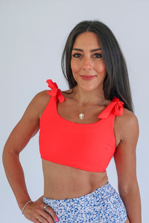 Tie Shoulder Breastfeeding Swimsuit Top 2026