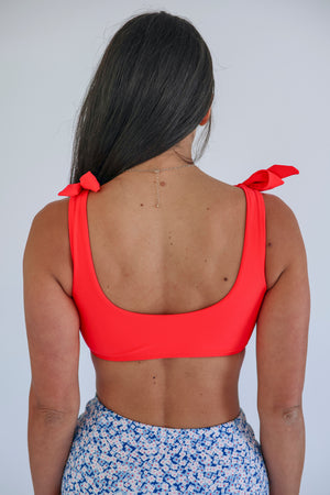 Tie Shoulder Breastfeeding Swimsuit Top 2026
