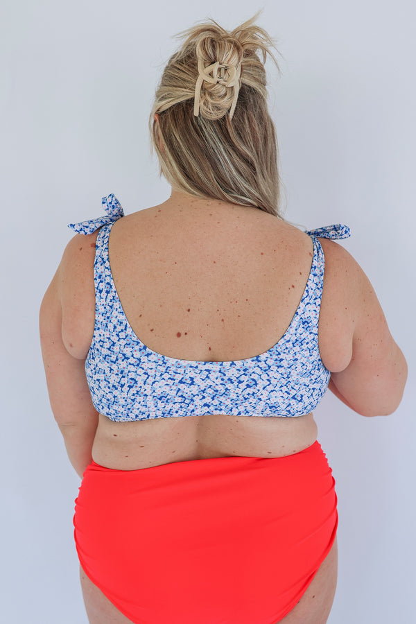 Tie Shoulder Breastfeeding Swimsuit Top 2026