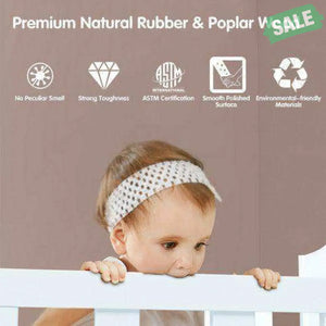 2-in-1 Classic Convertible Wooden Toddler Bed with 2 Side Guardrails for Extra Safety-White White Toddler Beds