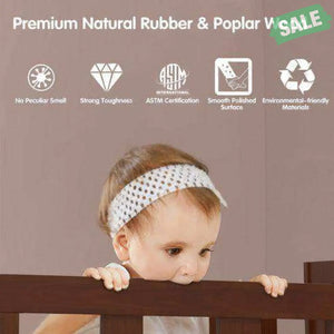 2-in-1 Convertible Kids Wooden Bedroom Furniture with Guardrails-White White Toddler Beds