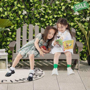 2 Person Adirondack Chair with High Backrest Coffee Kids Chairs & Seating